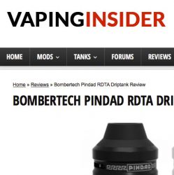 PINDAD RDTA DRIPTANK REVIEW by Deuces Jack Vaping Insider